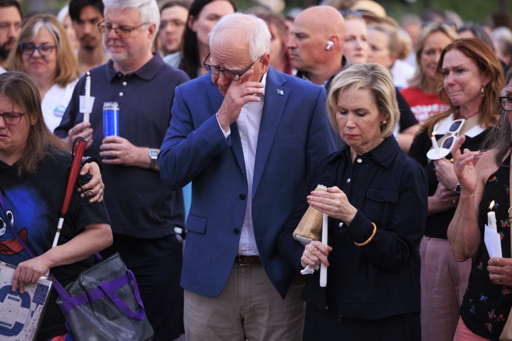 Vigil Held for Slain Lawmaker Melissa Hortman