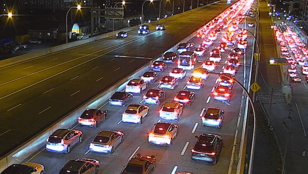 Major DVP Collision Causes Severe Traffic Delays
