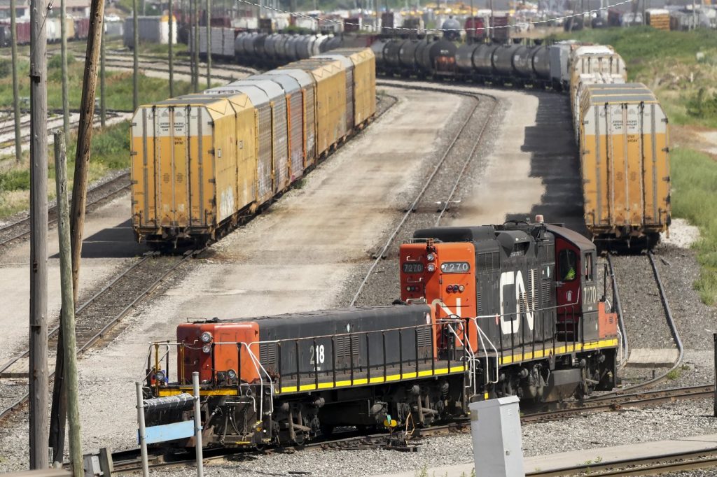 Trains Collide in Alberta, No Injuries Reported