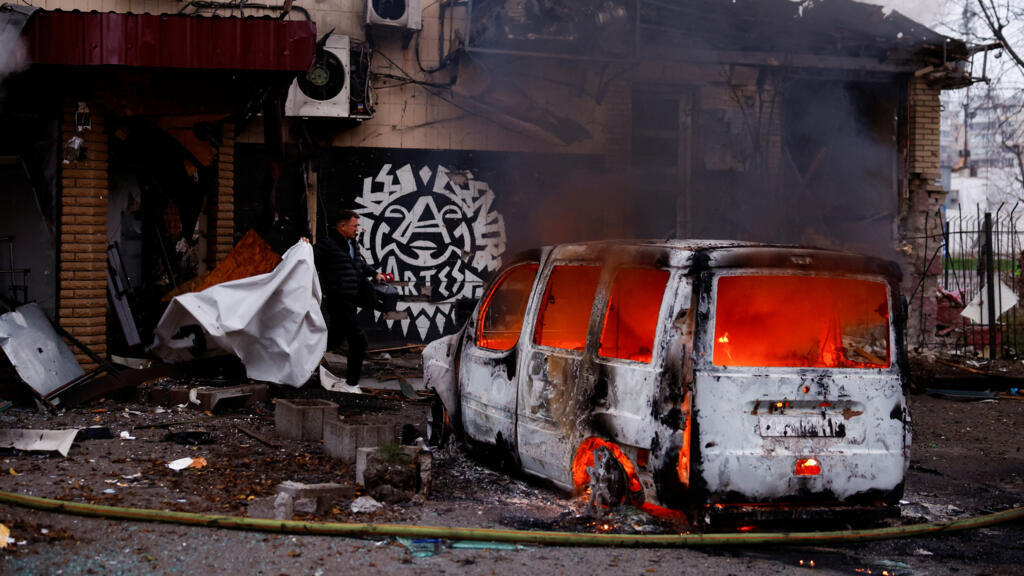 Kyiv Under Fire: Russian Strikes Claim Two Lives