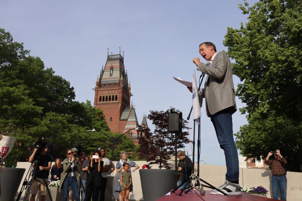 Trump Administration Moves to Cut Harvard Contracts