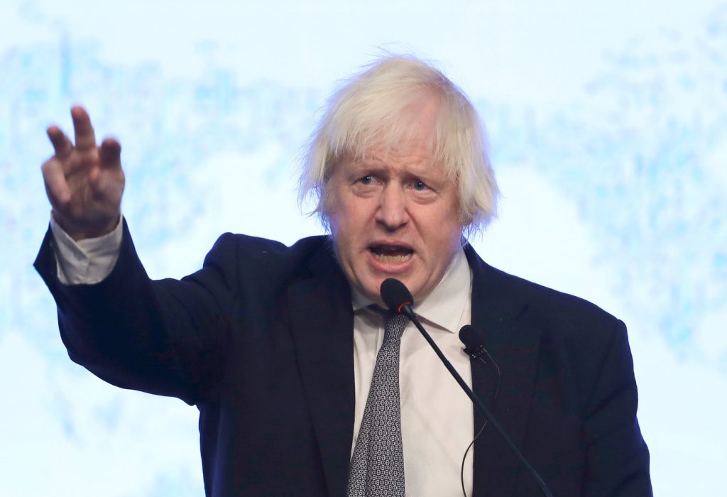 Johnson Calls for Noncombat Troops in Ukraine Now