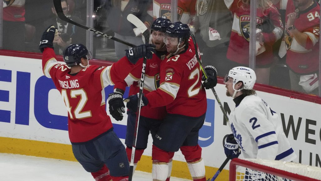 Marchand's OT Goal Lifts Panthers Over Leafs, 5-4