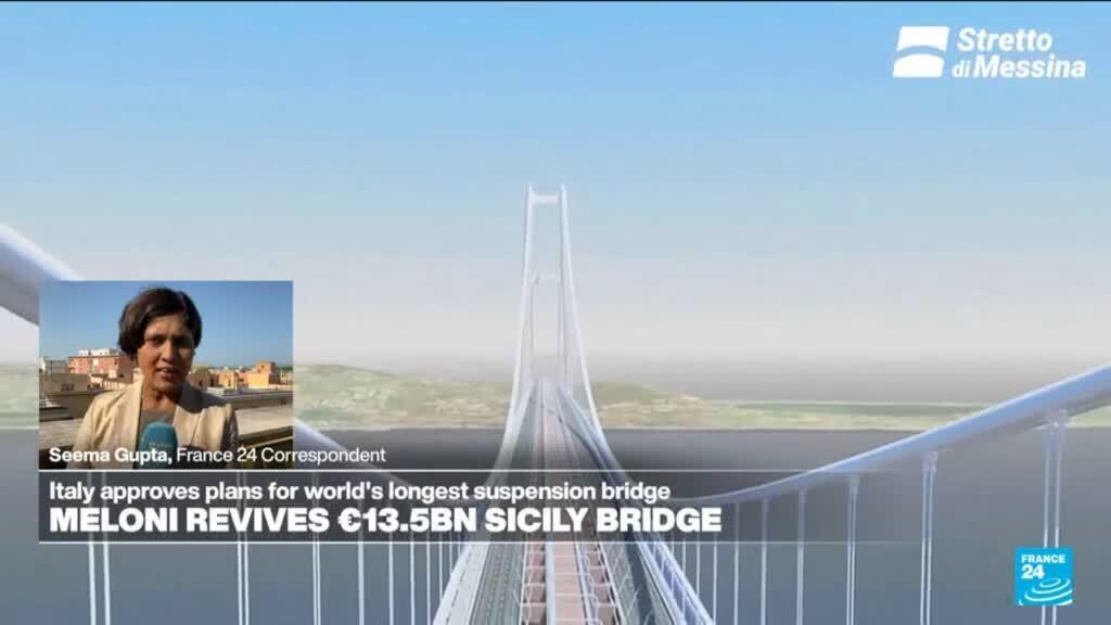 Italy Approves World's Largest Suspension Bridge Project