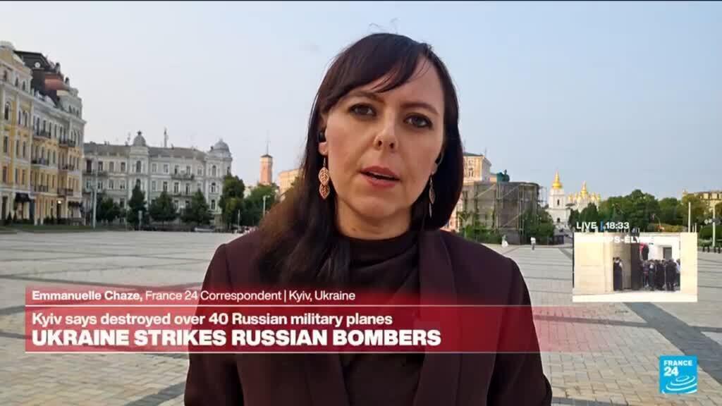 Ukrainian Drone Strike Destroys 40+ Russian Planes