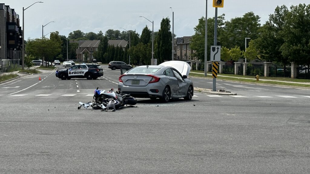 Motorcyclists Injured in Markham Vehicle Collision