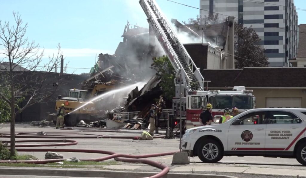 Oshawa Funeral Home Destroyed by Early Morning Fire