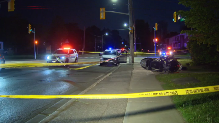 Motorcyclist Injured in Oshawa Collision