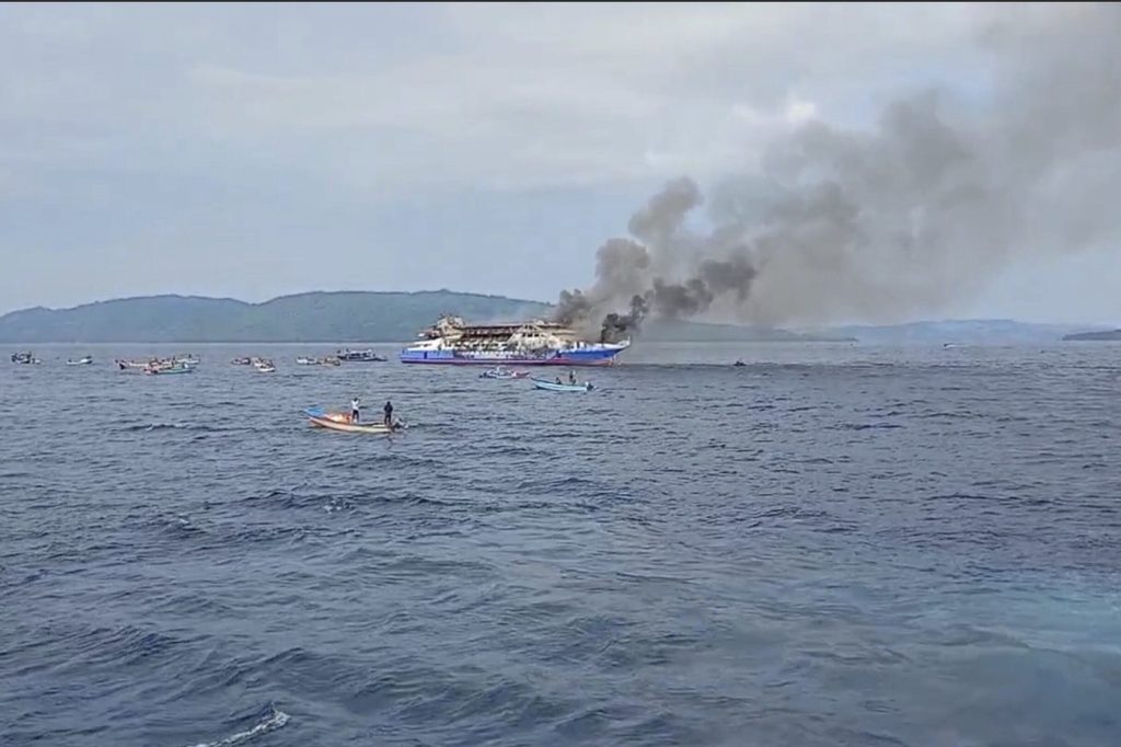 Ferry Fire in Indonesia: Over 560 Rescued, 3 Dead