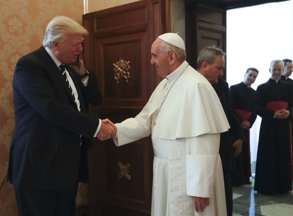 Trump's AI Pope Image Draws Rebuke Amid Mourning