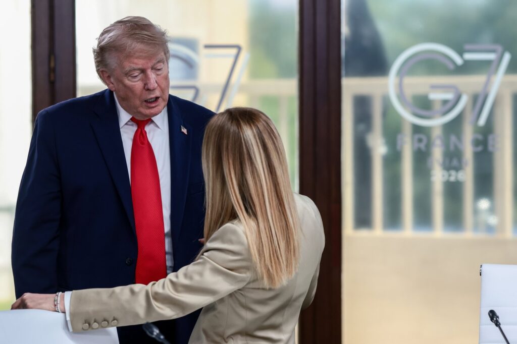 Trump and Meloni Clash Over G7 Photo and Iran Policy