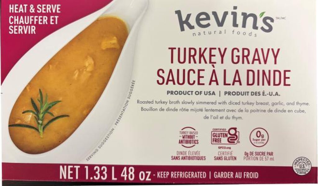 Turkey Gravy Recall: Undeclared Mustard Alert