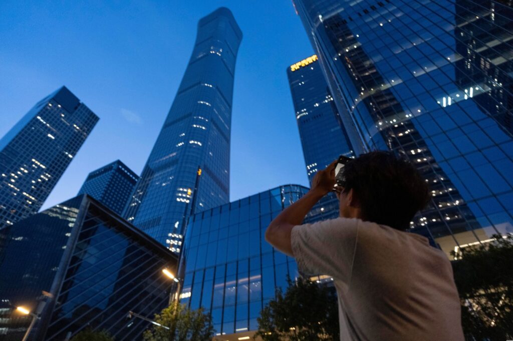Small Plane Crashes into Beijing's CITIC Tower
