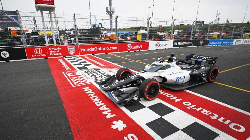 Ericsson Clinches Victory at Ontario Indy Race!