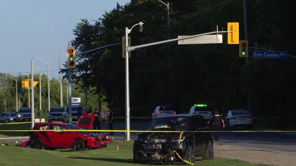 Critical Crash in Mississauga Linked to Carjacking Incident