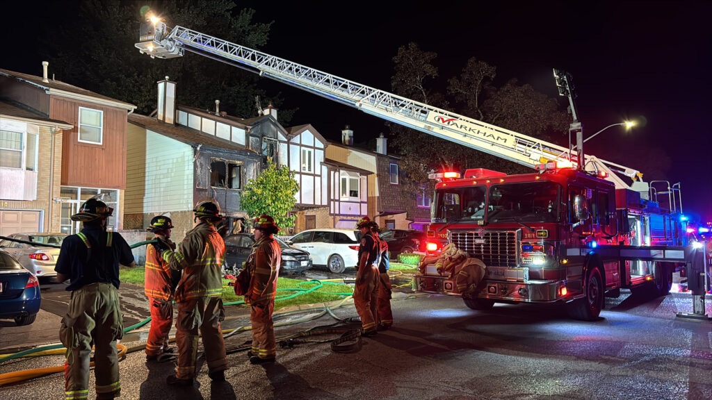 Markham Home Fire Leaves Extensive Damage, No Injuries