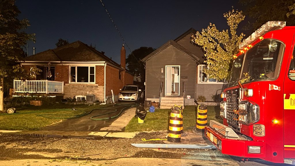 Two Firefighters Injured in East York Blaze