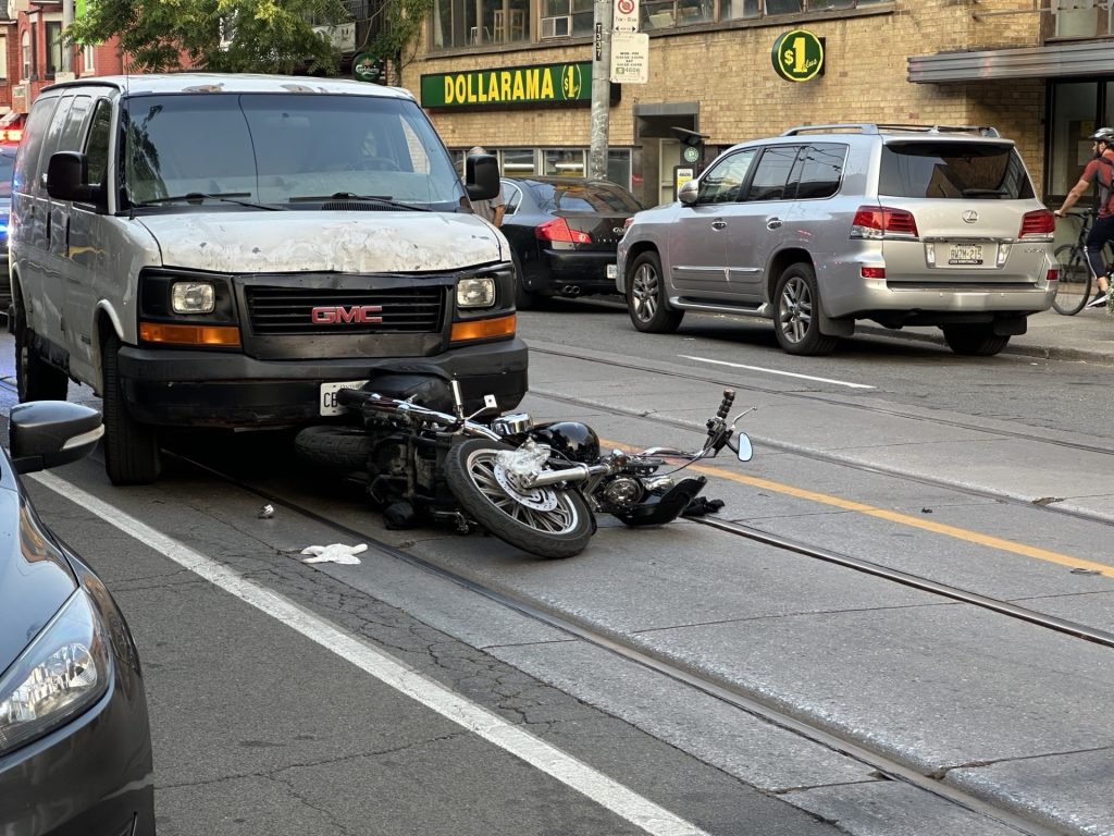 Motorcyclist Injured in Hit-and-Run in Brockton Village