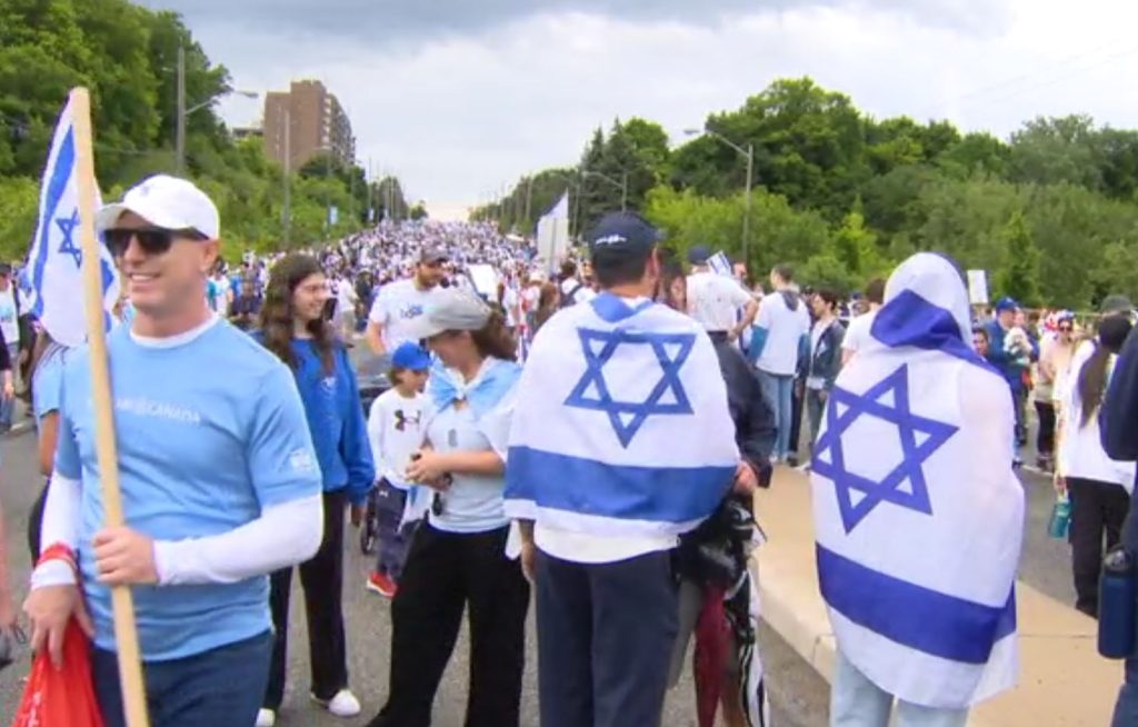 Antisemitic Incident Marred Toronto Walk with Israel